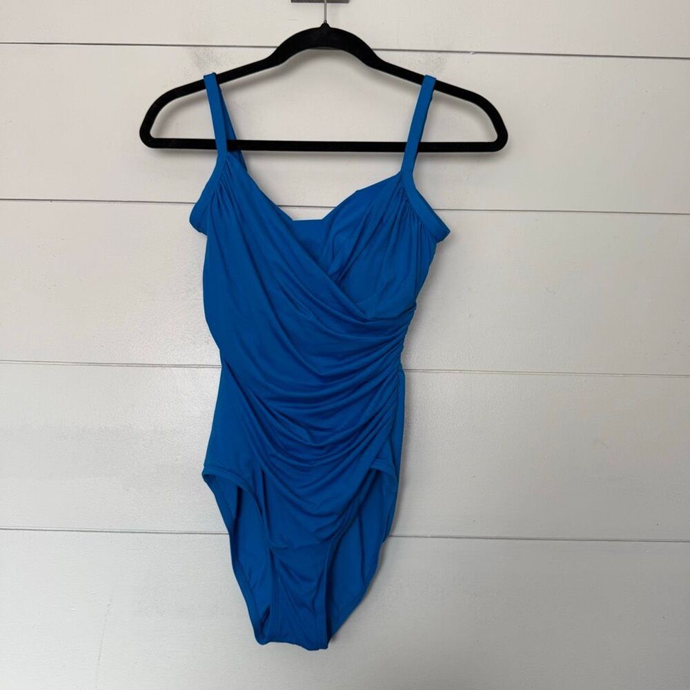 Jantzen Women’s 8 Blue One Piece Swim